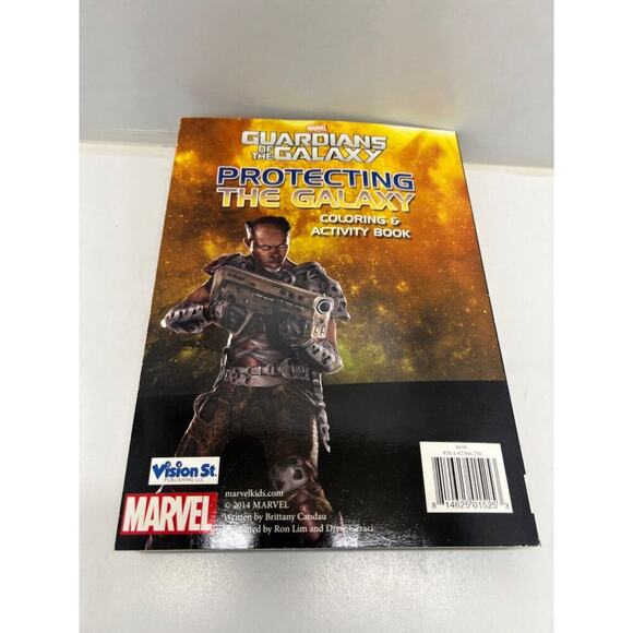 Vision St Marvel's Guardians of The Galaxy Coloring and Activity Book NEW - Picture 3 of 3